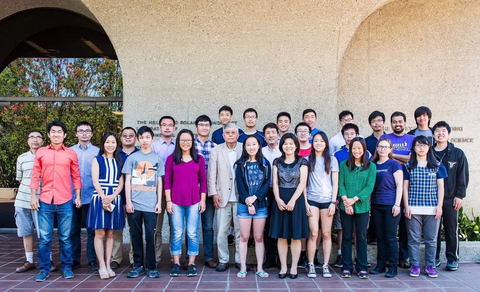 Smiling students